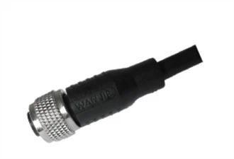 M12 vrouwelijk recht UnShield A-codering 17-pins PVC-kabel 2,0 m M12X1.0