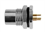 M8 vrouwelijk paneel voorkant vastgemaakt B-Codering 5PIN M11*1.0