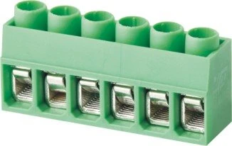 PCB-schroefstijl haaks aansluitblok 5,0 mm