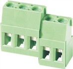 PCB-schroefstijl haakse eindconnector 5,08 mm