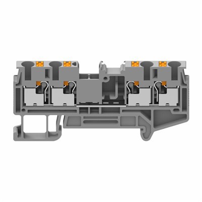 PUSH IN-terminalconnector 2,5 mm2 Twee in twee uit